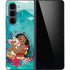 Disney Princess Moana with Pua and Heihei Galaxy Z Fold5 5G Skin