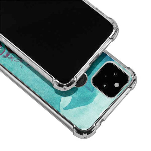 Disney Princess Moana with Pua and Heihei Google Pixel 5 Clear Case