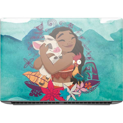 Disney Princess Moana with Pua and Heihei HP ZBook Fury 16 G10 Skin