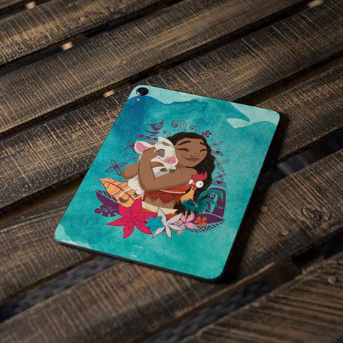 Disney Princess Moana with Pua and Heihei Apple iPad Pro Skin