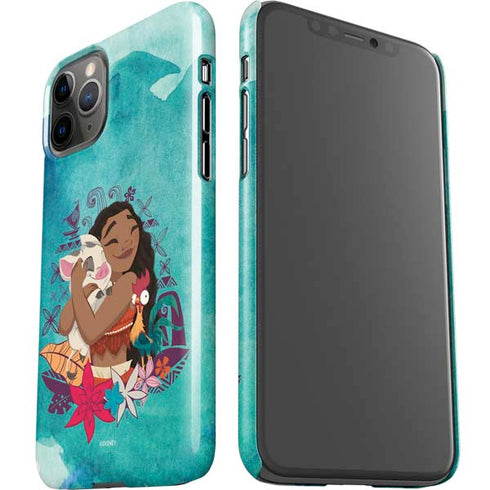 Disney Princess Moana with Pua and Heihei iPhone 11 Pro Lite Case