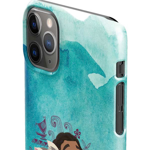 Disney Princess Moana with Pua and Heihei iPhone 11 Pro Max Lite Case