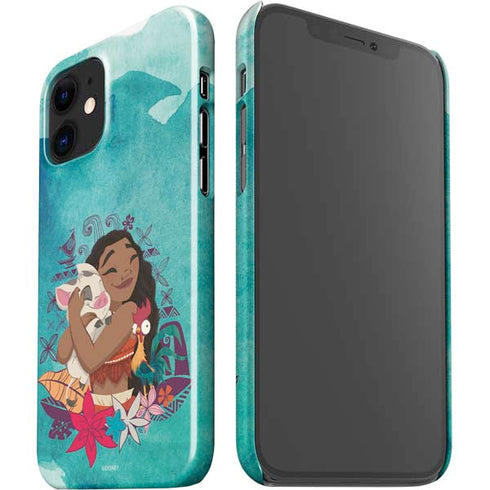 Disney Princess Moana with Pua and Heihei iPhone 12 Mini Lite Case