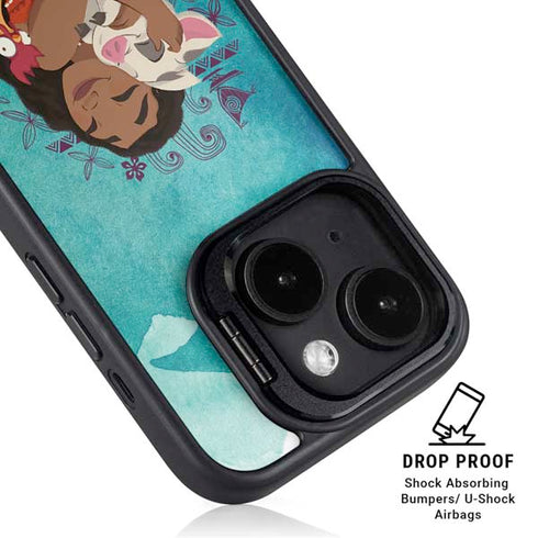 Disney Princess Moana with Pua and Heihei iPhone 13 Kickstand Case