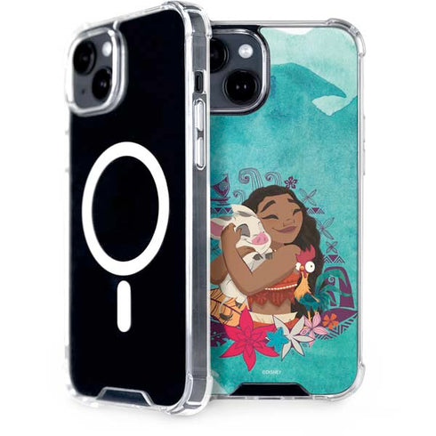 Disney Princess Moana with Pua and Heihei iPhone 13 MagSafe Case