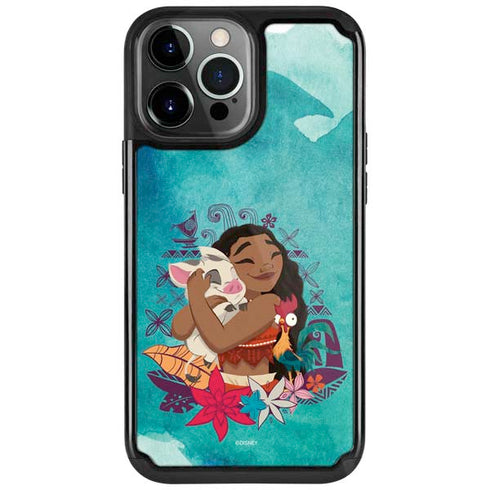 Disney Princess Moana with Pua and Heihei iPhone 13 Pro Cargo Case