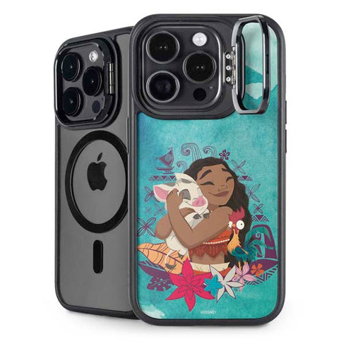 Disney Princess Moana with Pua and Heihei iPhone 13 Pro Kickstand Case