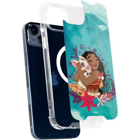Disney Princess Moana with Pua and Heihei iPhone 14 MagSafe Case
