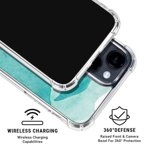 Disney Princess Moana with Pua and Heihei iPhone 15 Clear Case