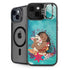 Disney Princess Moana with Pua and Heihei iPhone 15 Kickstand Case