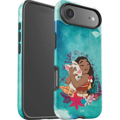 Disney Princess Moana with Pua and Heihei iPhone 17 Air Impact Case