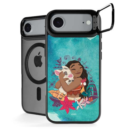 Disney Princess Moana with Pua and Heihei iPhone 17 Air Kickstand Case