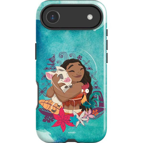 Disney Princess Moana with Pua and Heihei iPhone 17 Air Magsafe Impact Case