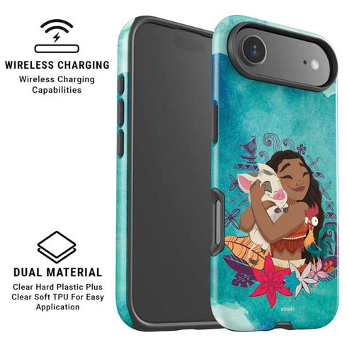 Disney Princess Moana with Pua and Heihei iPhone 17 Air Magsafe Impact Case