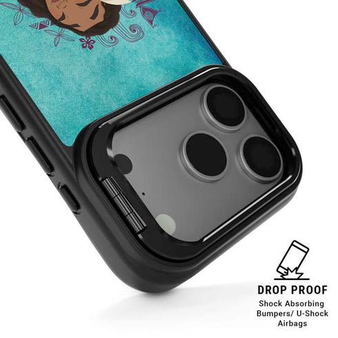 Disney Princess Moana with Pua and Heihei iPhone 17 Pro Max Kickstand Case