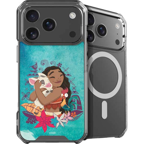 Disney Princess Moana with Pua and Heihei iPhone 18 Pro MagSafe Case