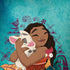 Disney Princess Moana with Pua and Heihei iPhone X Skin
