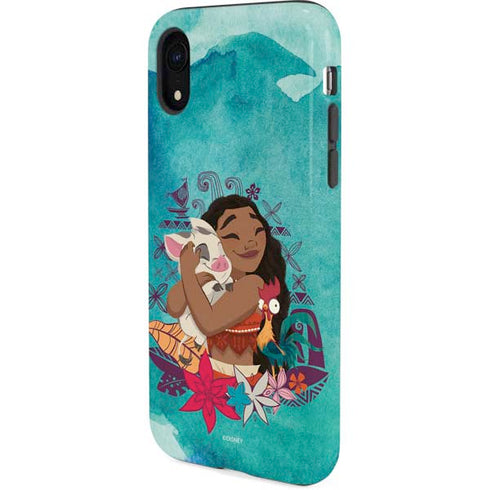 Disney Princess Moana with Pua and Heihei iPhone XR Pro Case