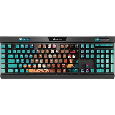 Disney Princess Moana with Pua and Heihei K95 RGB PLATINUM Mechanical Gaming Keyboard Skin