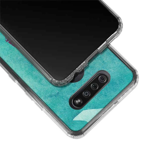 Disney Princess Moana with Pua and Heihei LG K51/Q51 Clear Case