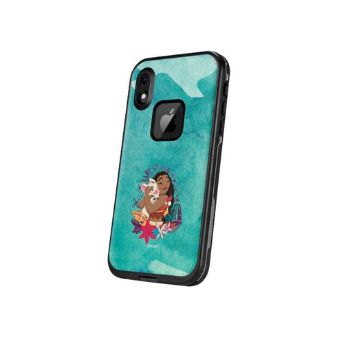 Disney Princess Moana with Pua and Heihei LifeProof Fre iPhone Skin