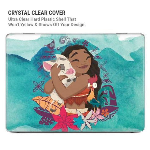 Disney Princess Moana with Pua and Heihei MacBook Air 15in (2023-2025) Case plus Skin