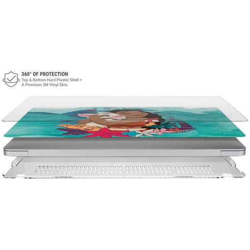 Disney Princess Moana with Pua and Heihei MacBook Air 15in (2023-2025) Case plus Skin