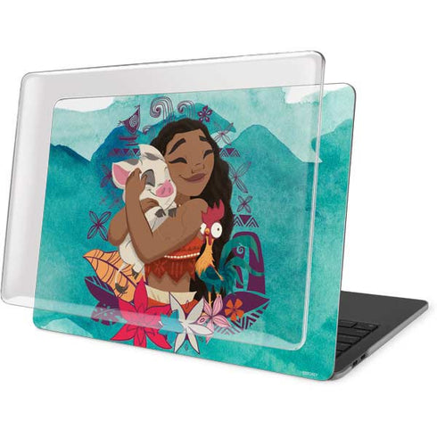 Disney Princess Moana with Pua and Heihei MacBook Pro 16in (2019-20) Case plus Skin