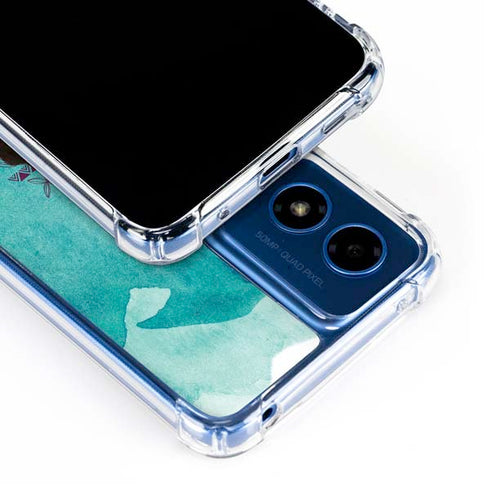 Disney Princess Moana with Pua and Heihei Moto G 5G (2024) Clear Case