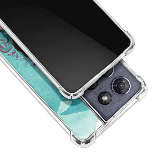 Disney Princess Moana with Pua and Heihei Moto G Stylus 5G (2025) Clear Case