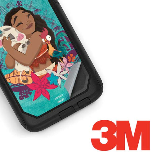 Disney Princess Moana with Pua and Heihei Otterbox Commuter Galaxy Skin
