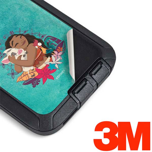 Disney Princess Moana with Pua and Heihei Otterbox Defender Galaxy Skin