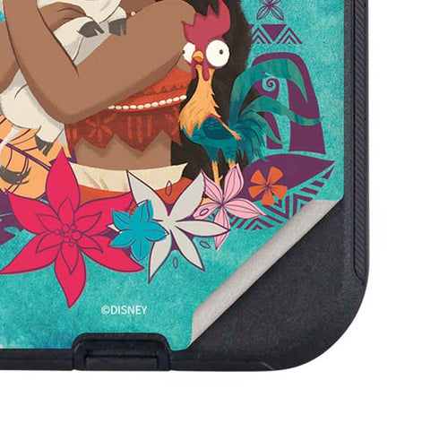 Disney Princess Moana with Pua and Heihei Otterbox Defender iPhone Skin