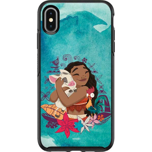 Disney Princess Moana with Pua and Heihei Otterbox Symmetry iPhone Skin