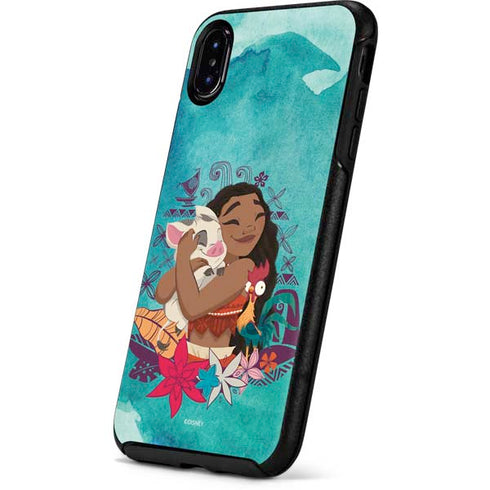 Disney Princess Moana with Pua and Heihei Otterbox Symmetry iPhone Skin