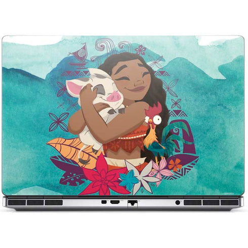 Disney Princess Moana with Pua and Heihei Dell Precision Skin