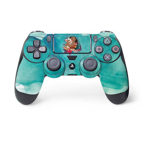Disney Princess Moana with Pua and Heihei PS4 Pro/Slim Controller Skin