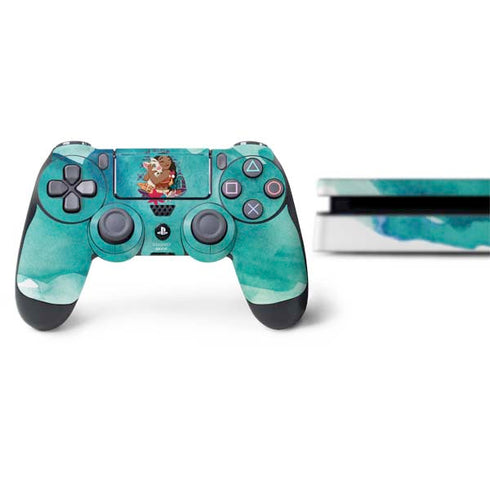 Disney Princess Moana with Pua and Heihei PS4 Slim Bundle Skin