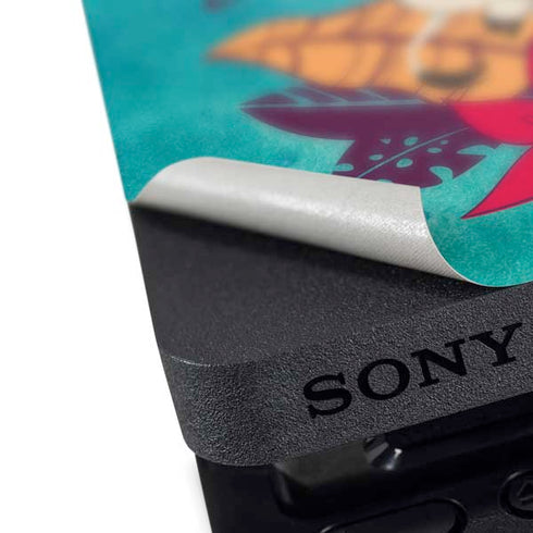 Disney Princess Moana with Pua and Heihei PS4 Slim Skin