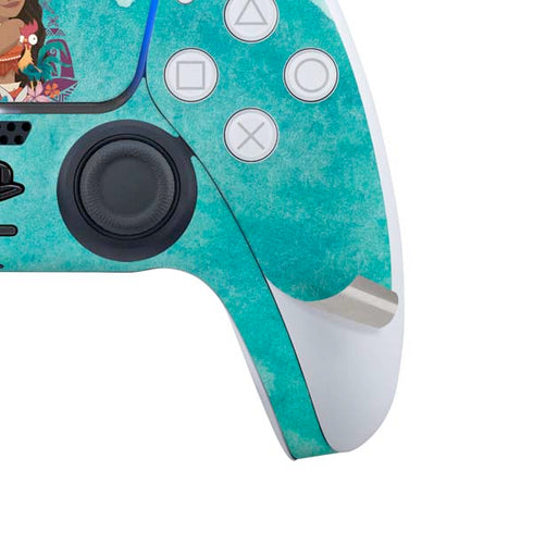 Disney Princess Moana with Pua and Heihei PS5 Controller Skin