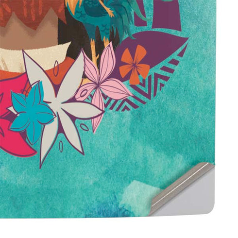 Disney Princess Moana with Pua and Heihei PS5 Pro Console Skin