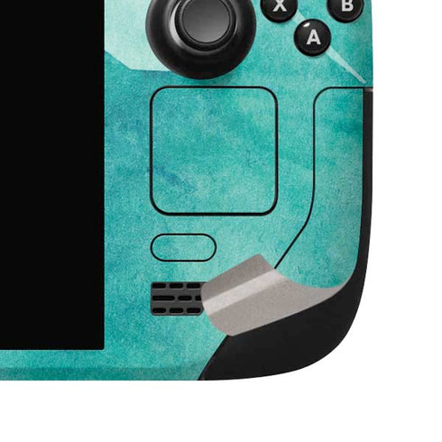 Disney Princess Moana with Pua and Heihei Steam Deck Handheld Gaming Computer OLED Skin