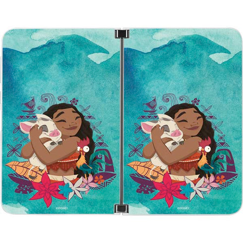 Disney Princess Moana with Pua and Heihei Surface Duo Skin