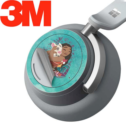 Disney Princess Moana with Pua and Heihei Surface Headphones Skin