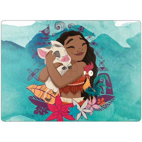 Disney Princess Moana with Pua and Heihei Surface Laptop 7 13.8in Skin