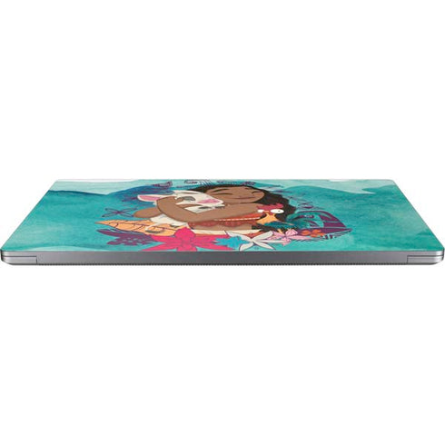 Disney Princess Moana with Pua and Heihei Universal Laptop 13in (10.6 x 7.6in) Skin