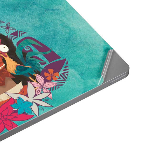 Disney Princess Moana with Pua and Heihei Universal Laptop 17in (13.8 x 10in) Skin
