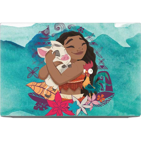 Disney Princess Moana with Pua and Heihei Dell XPS Skin