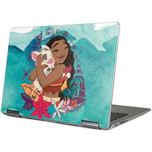 Disney Princess Moana with Pua and Heihei Yoga 710 14in Skin