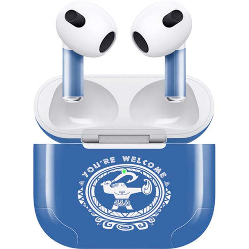 Disney Princess Moana Youre Welcome Apple AirPods (3rd Gen 2021) Skin